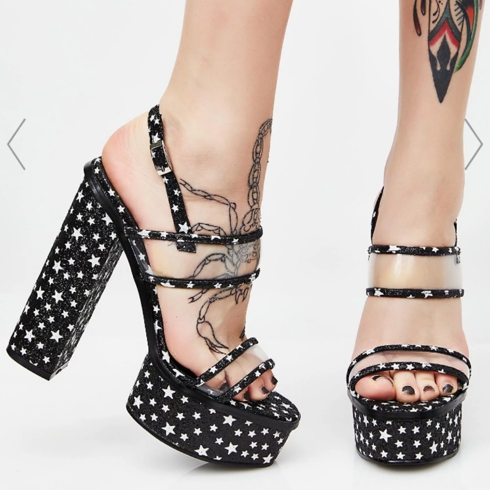 Platform Star Heels